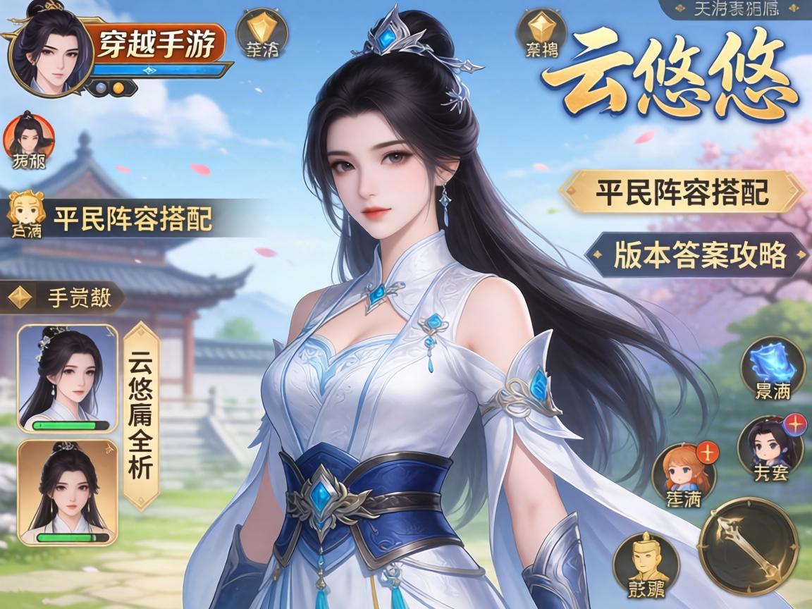 穿越手游云悠悠属性全解析，平民阵容搭配与版本答案攻略