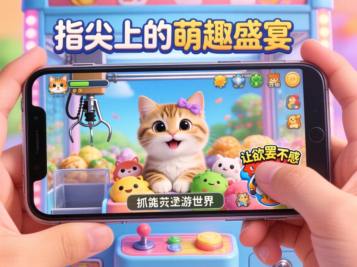 指尖上的萌趣盛宴，探索那些让人欲罢不能的抓娃娃手游世界