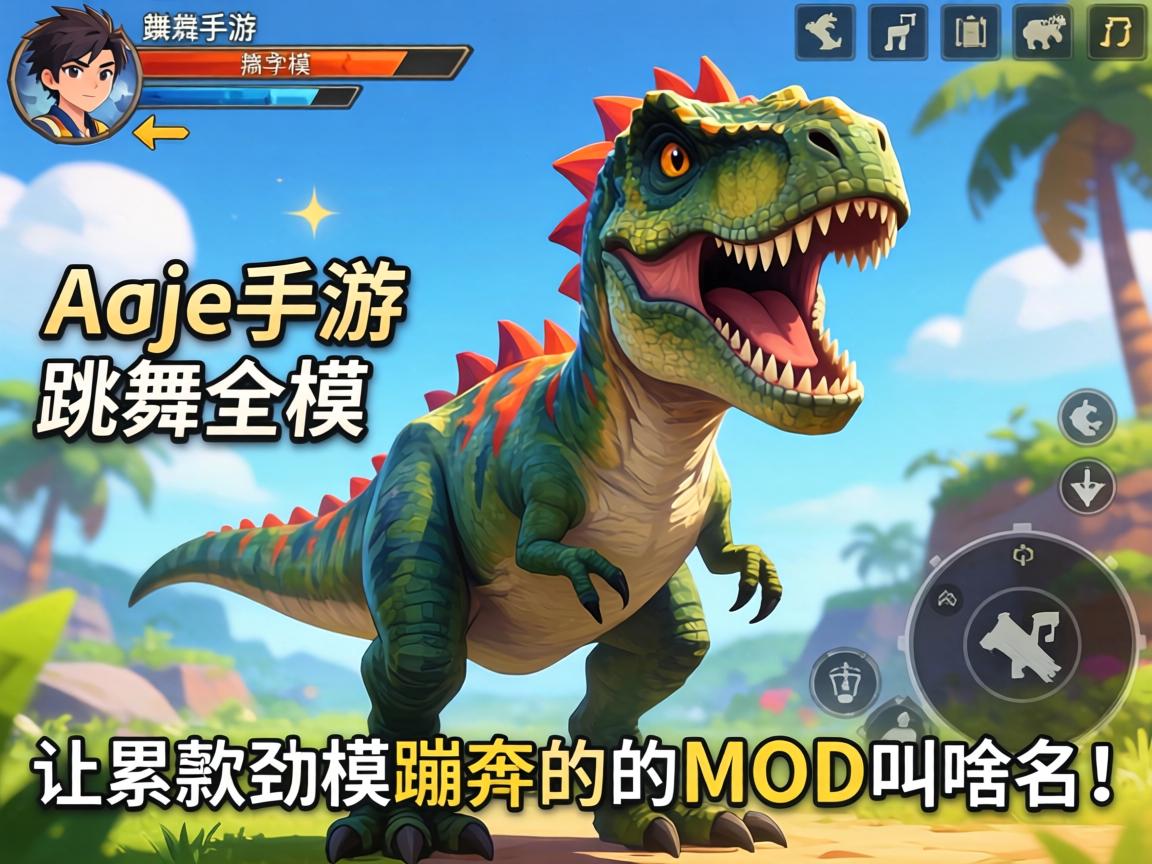 方舟手游跳舞模组全解析,这个让恐龙蹦迪的MOD叫啥名?