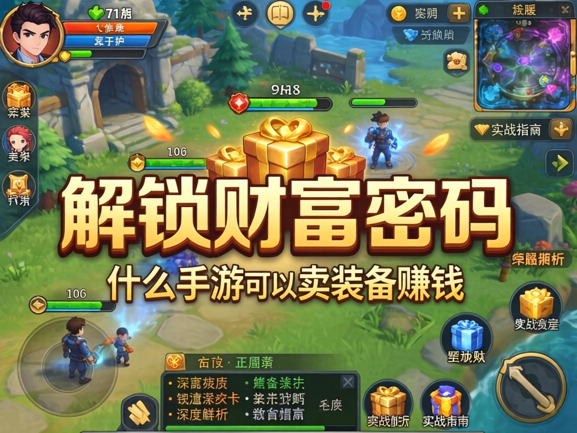 解锁财富密码，什么手游可以卖装备赚钱？深度解析与实战指南