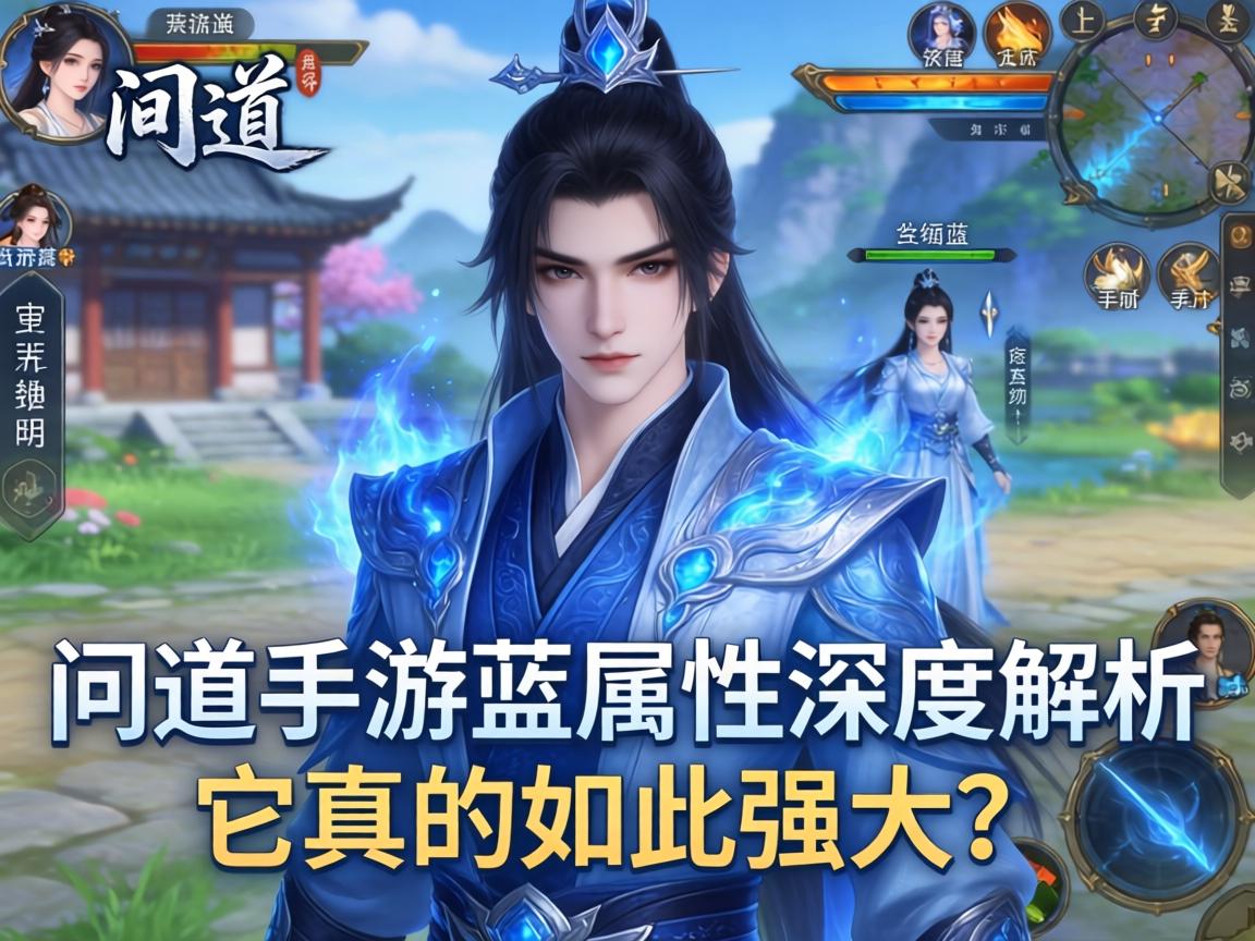 问道手游蓝属性深度解析,它真的如此强大吗?