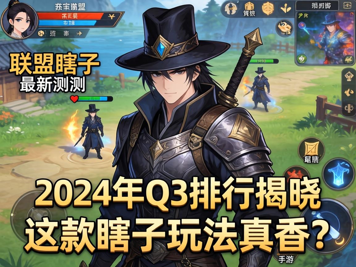 手游联盟瞎子最新实测，2024年Q3排行榜揭晓，这款瞎子玩法真香？
