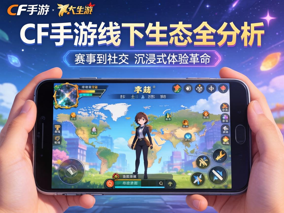 CF手游线下生态全解析,从赛事到社交的沉浸式体验革命