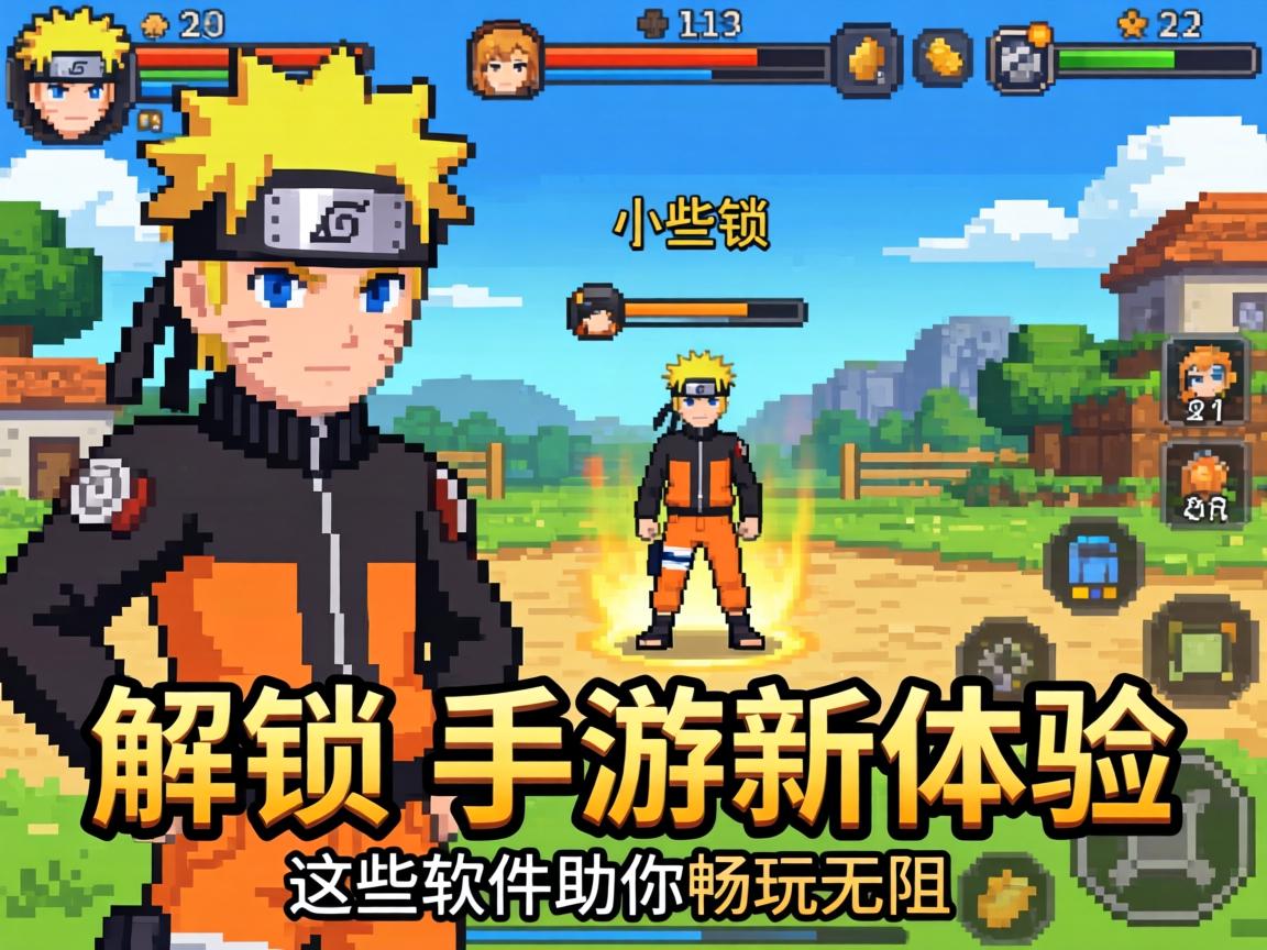 解锁像素火影手游新体验,这些软件助你畅玩无阻