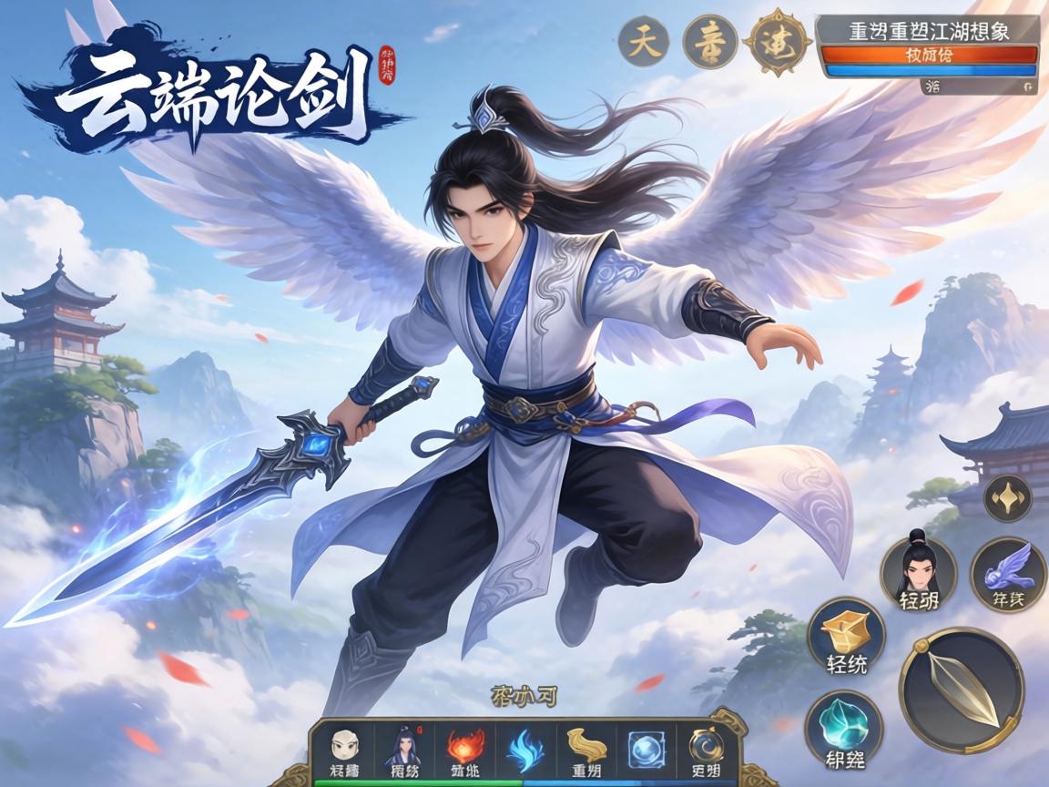 云端论剑,当武侠手游插上翅膀,轻功系统如何重塑江湖想象?