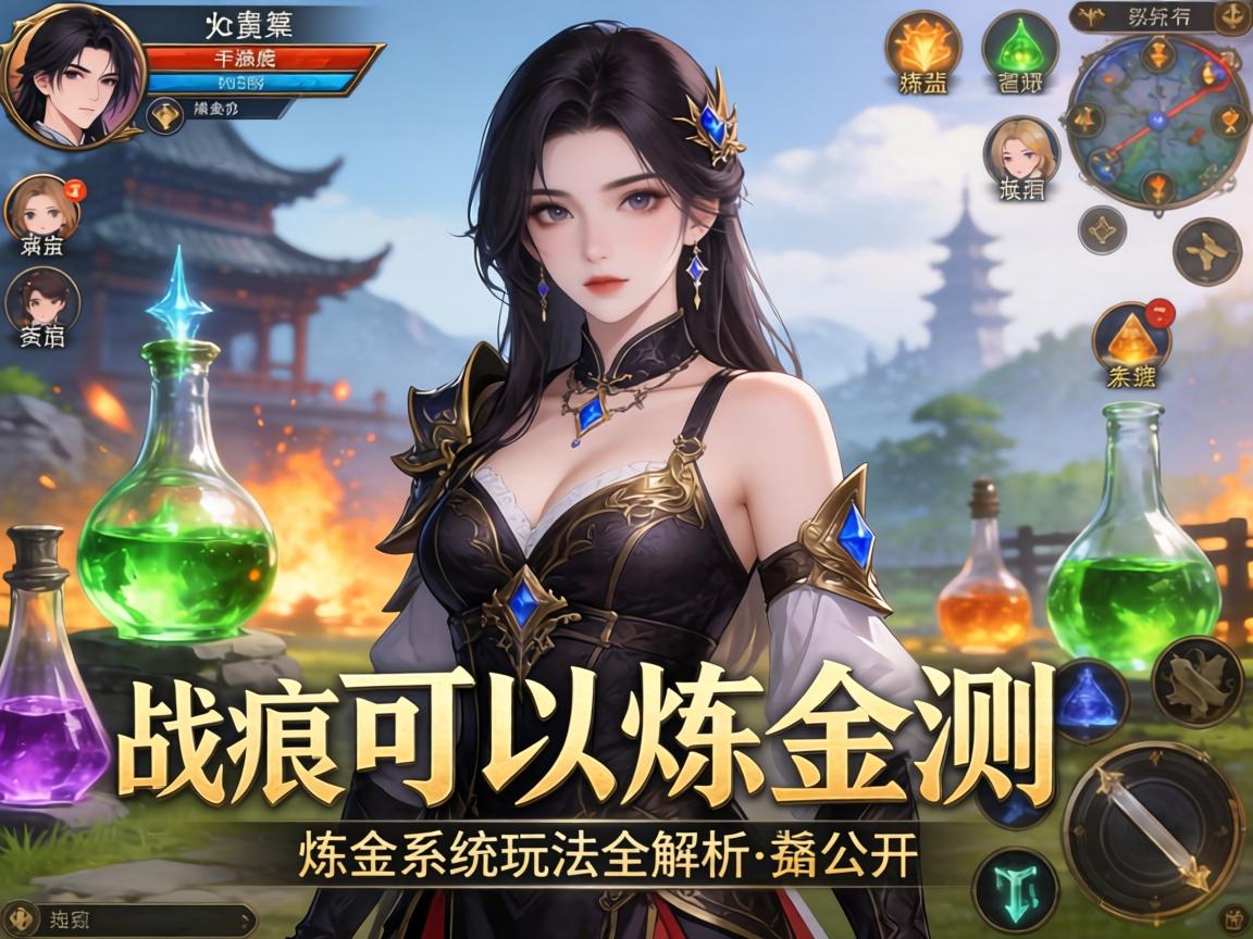 战痕可以炼金吗手游深度实测，炼金系统玩法全解析与收益数据公开