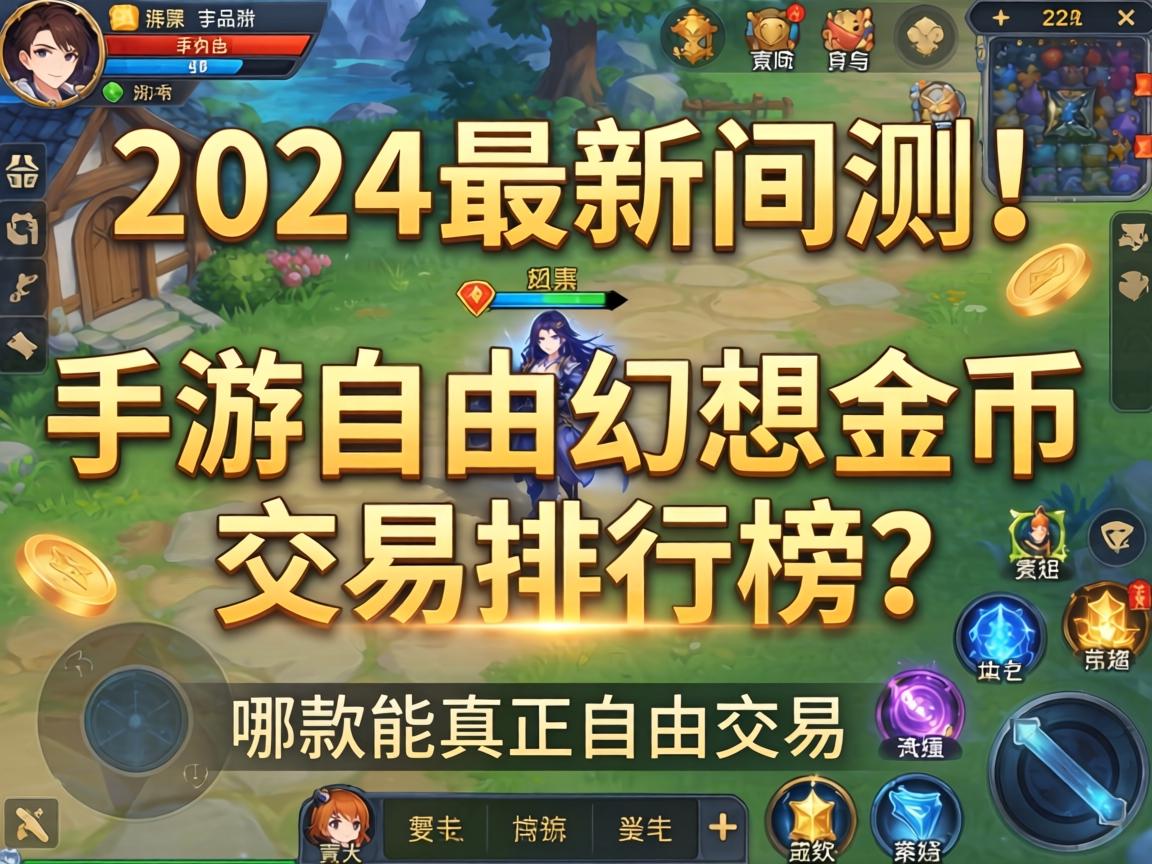 2024最新实测！手游自由幻想金币交易排行榜，哪款能真正自由交易？
