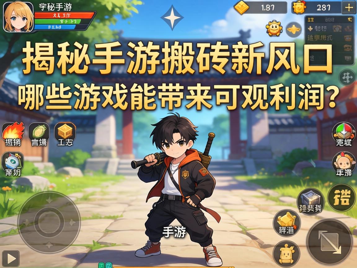 揭秘手游搬砖新风口，哪些游戏能带来可观利润？