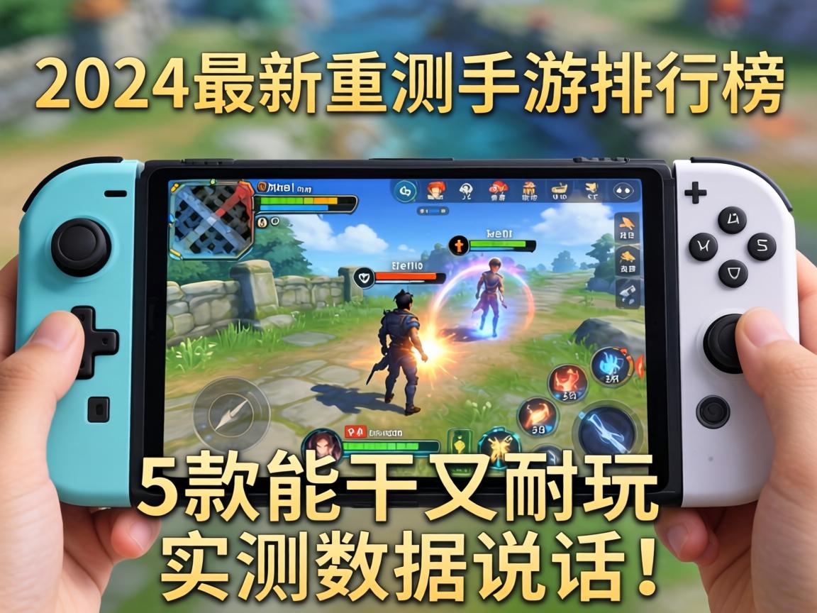 2024最新实测手游排行榜，这5款能干又耐玩，实测数据说话！