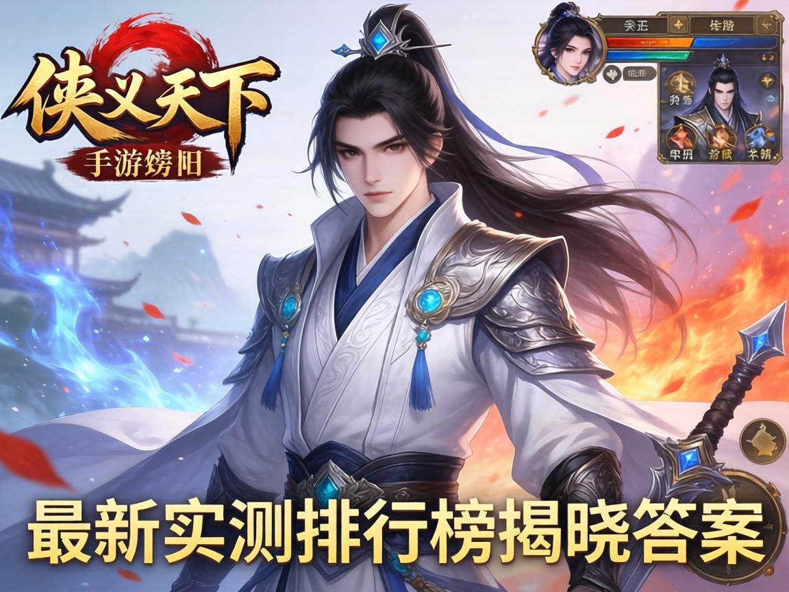 侠义天下是手游吗还是端游？最新实测排行榜揭晓答案