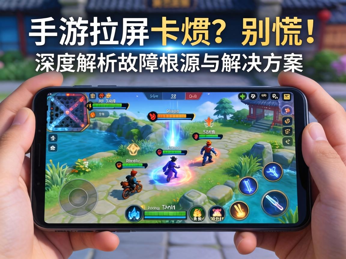 手游拉屏卡顿?别慌!深度解析故障根源与解决方案
