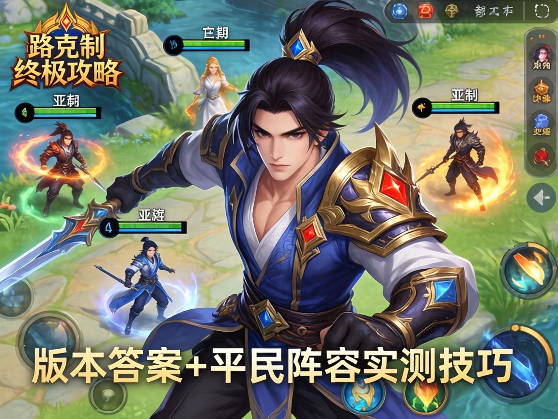 手游中路克制亚索的终极攻略，版本答案+平民阵容实测技巧
