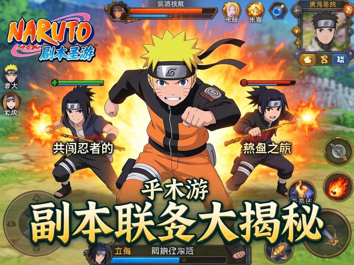 火影手游副本联机大揭秘，与伙伴共闯忍界的热血之旅