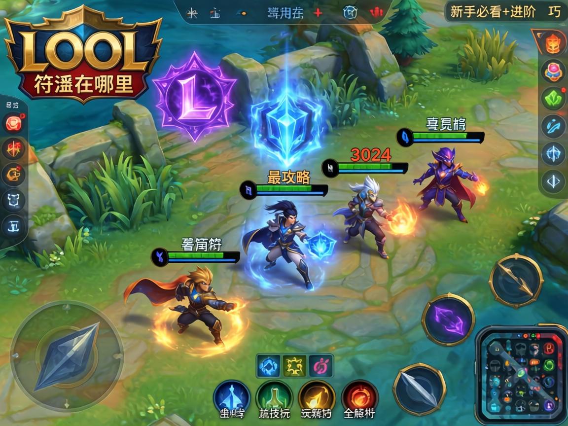 LOL手游符文在哪里？2024最新攻略玩法技巧全解析（新手必看+进阶技巧）