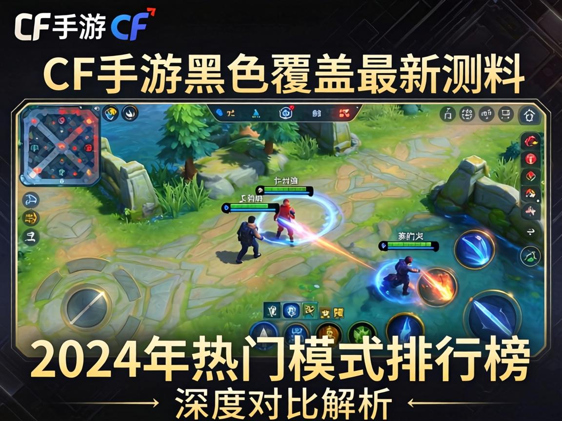 CF手游黑色覆盖最新实测,2024年热门模式排行榜与深度对比解析