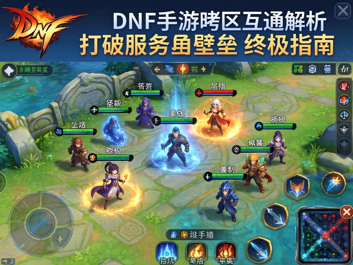 DNF手游跨区互通解析,打破服务器壁垒的终极指南