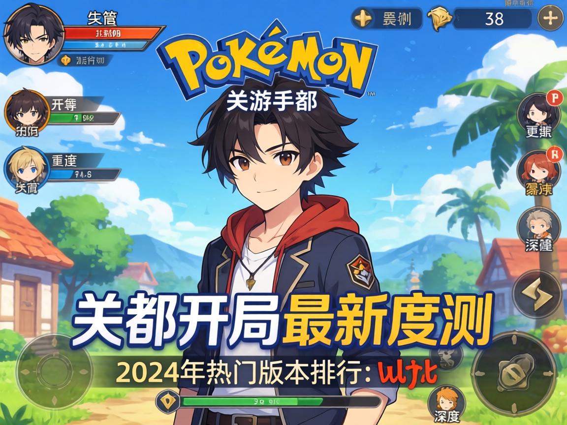 Pokemmo手游关都开局最新实测,2024年热门版本排行榜与深度对比