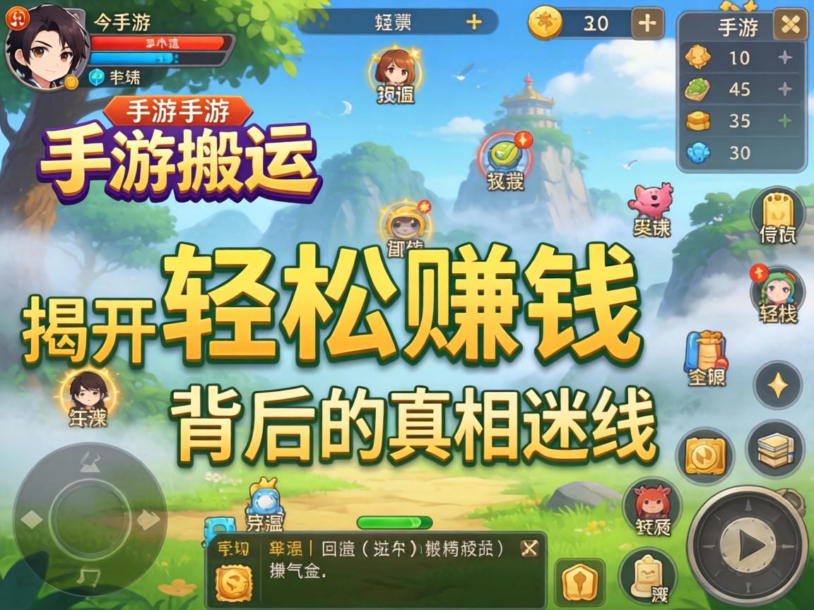 手游搬运,揭开轻松赚钱背后的真相迷雾