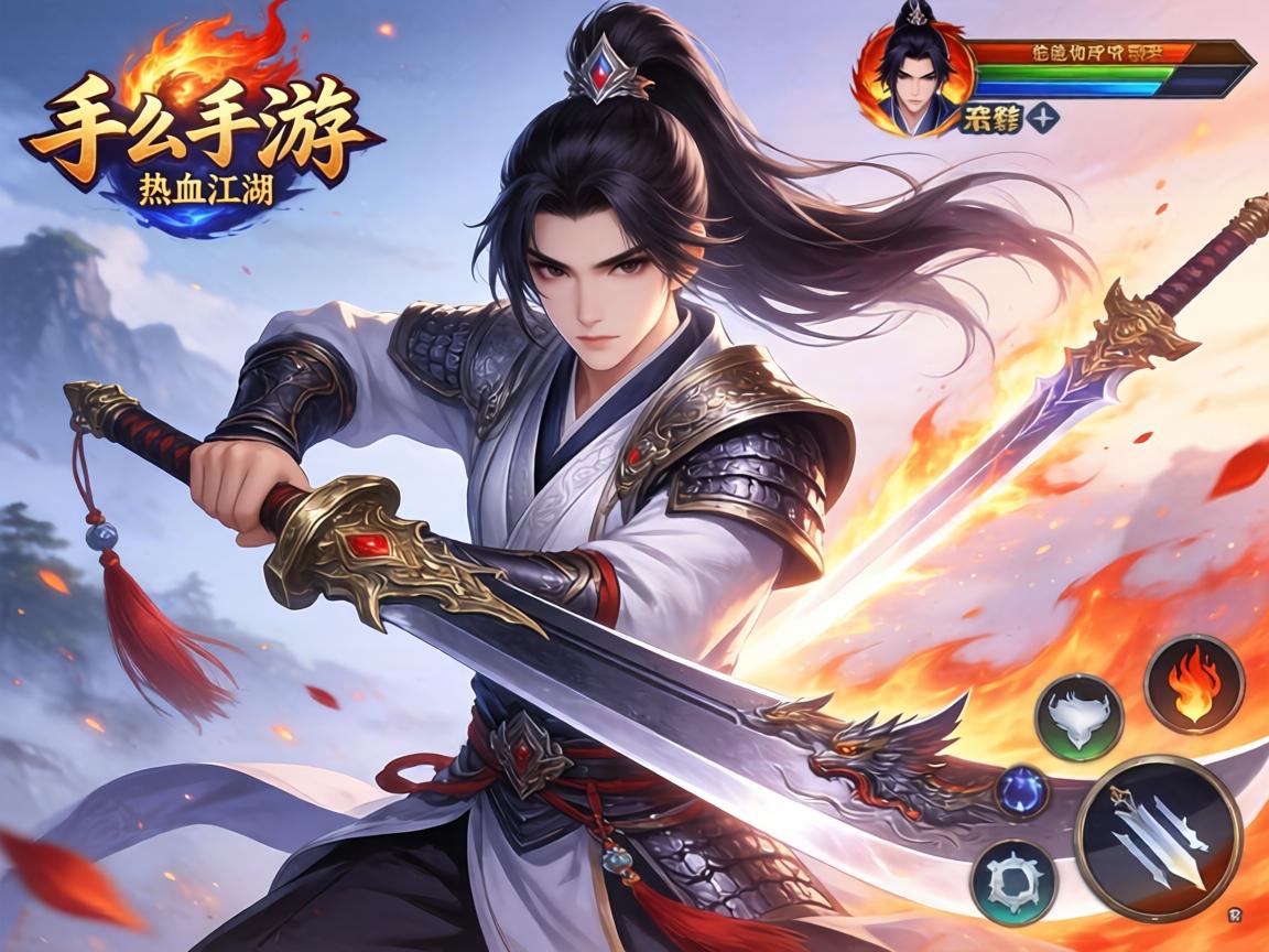 什么手游有大刀职业?这5款高人气武侠手游让你体验刀光剑影的热血江湖