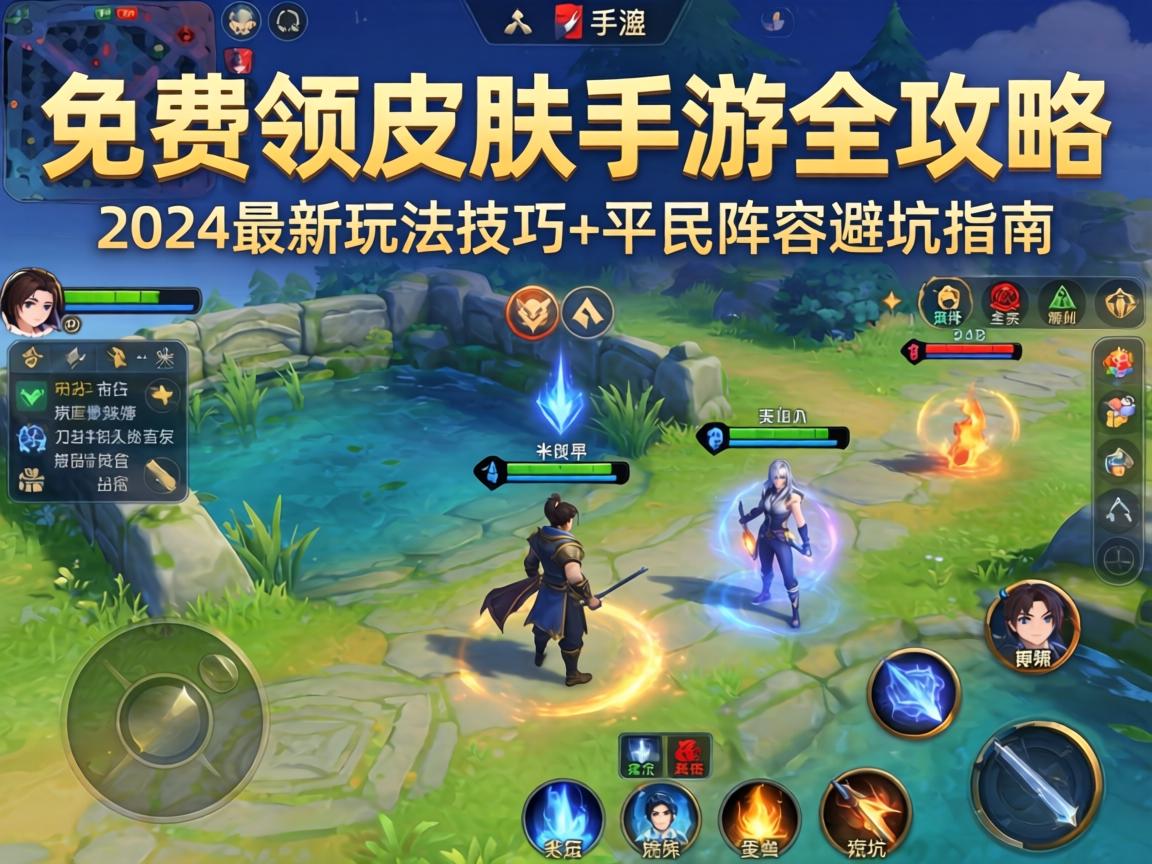 免费领皮肤手游全攻略，2024最新玩法技巧+平民阵容避坑指南