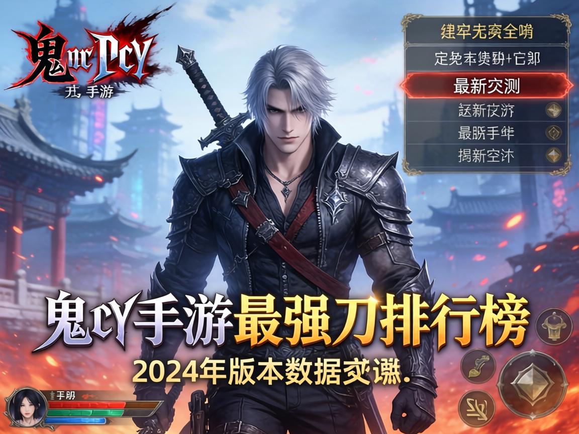 鬼泣手游最强刀排行榜最新实测，2024年版本数据对比揭晓
