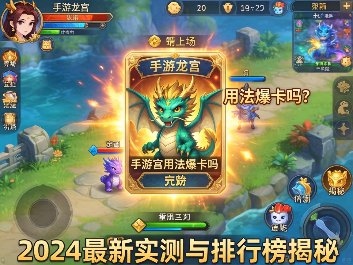 手游龙宫用法爆卡吗？2024最新实测与排行榜揭秘