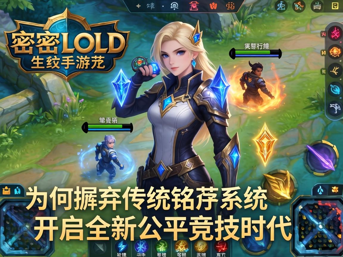解密LOL手游,为何摒弃传统铭文系统,开启全新公平竞技时代?