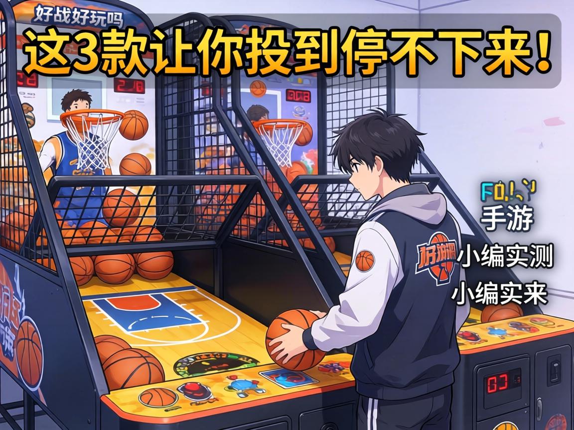 篮球机游戏好玩吗手游？小编实测，这3款让你投到停不下来！