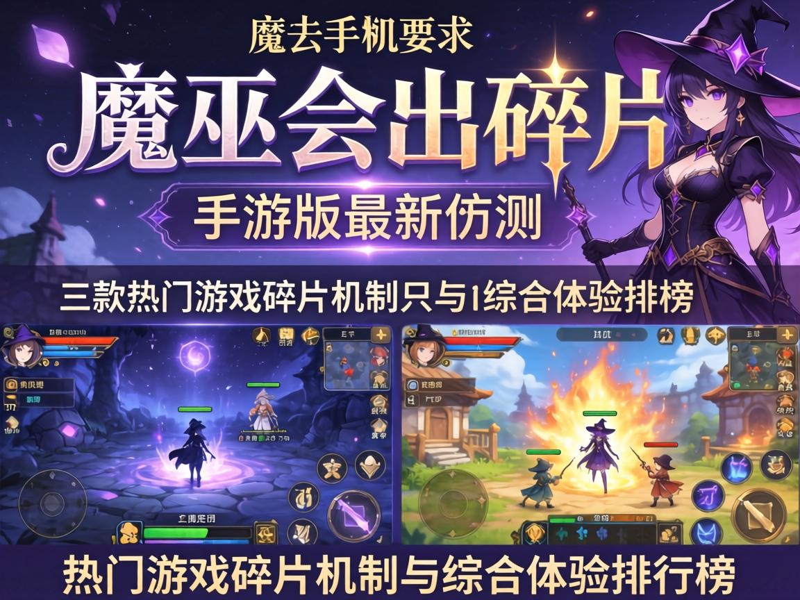 魔女会出碎片吗手游版最新实测，三款热门游戏碎片机制与综合体验排行榜