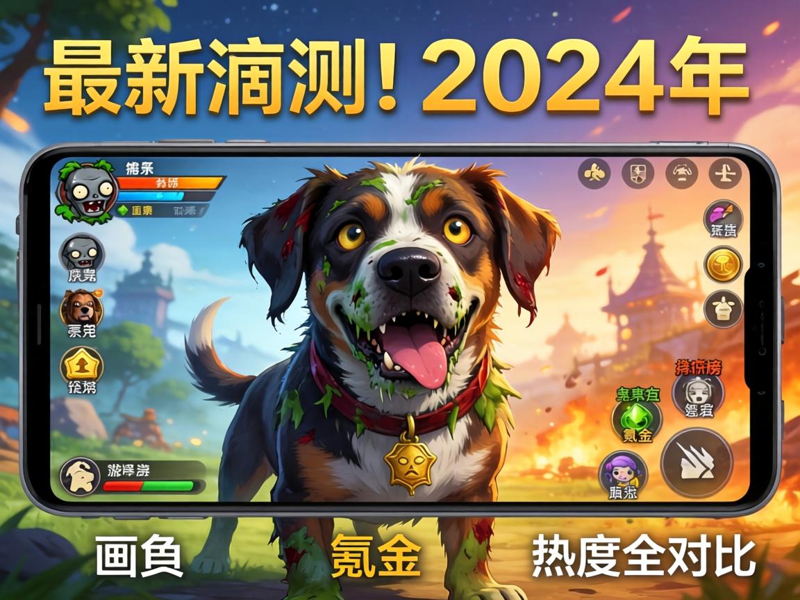 最新实测！2024年含僵尸狗元素手游排行榜，画质、氪金、热度全对比