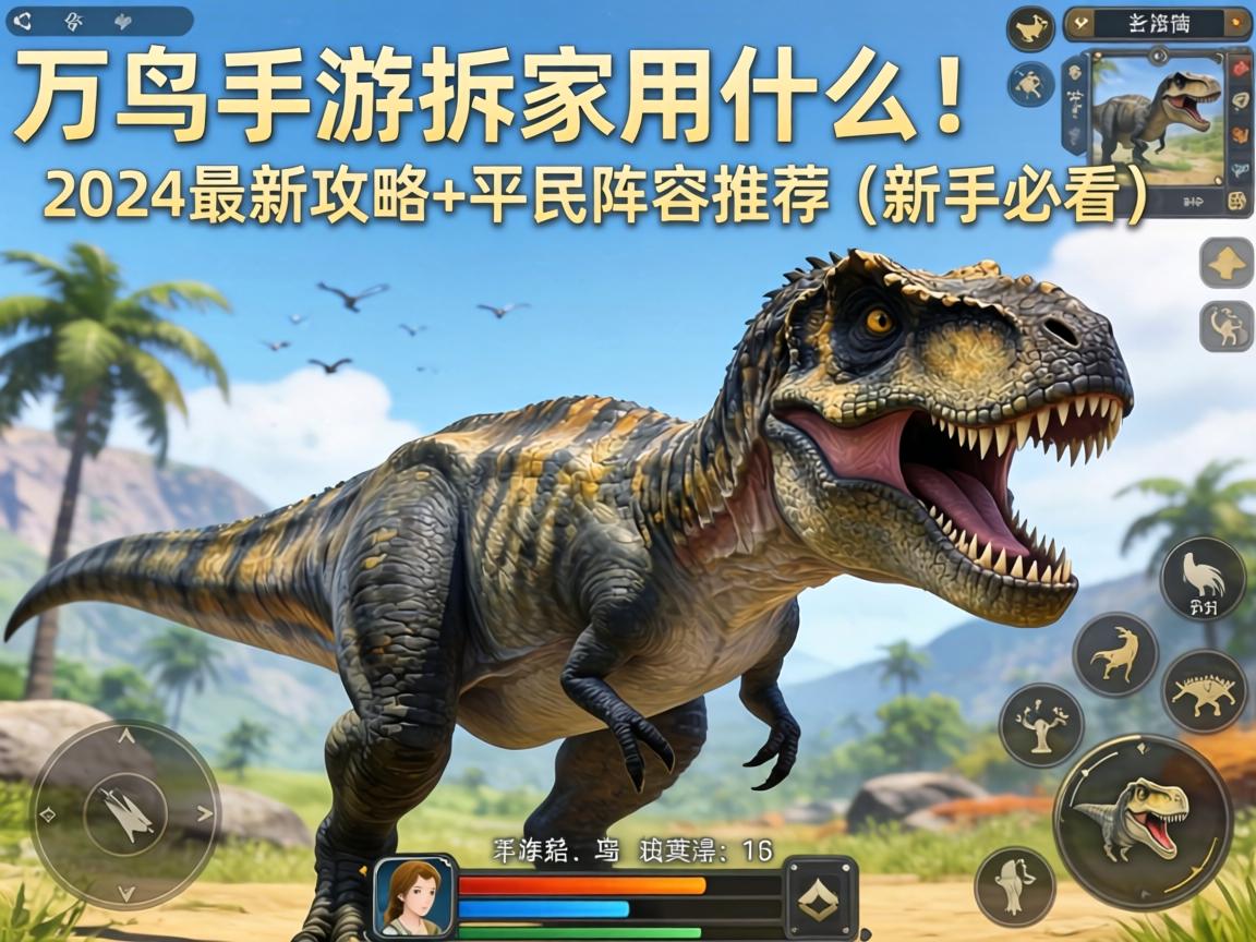 方舟手游拆家用什么恐龙？2024最新攻略+平民阵容推荐（新手必看）
