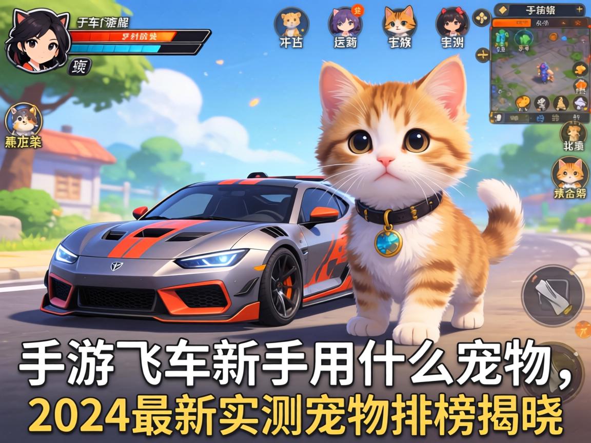 手游飞车新手用什么宠物?2024最新实测宠物排行榜揭晓