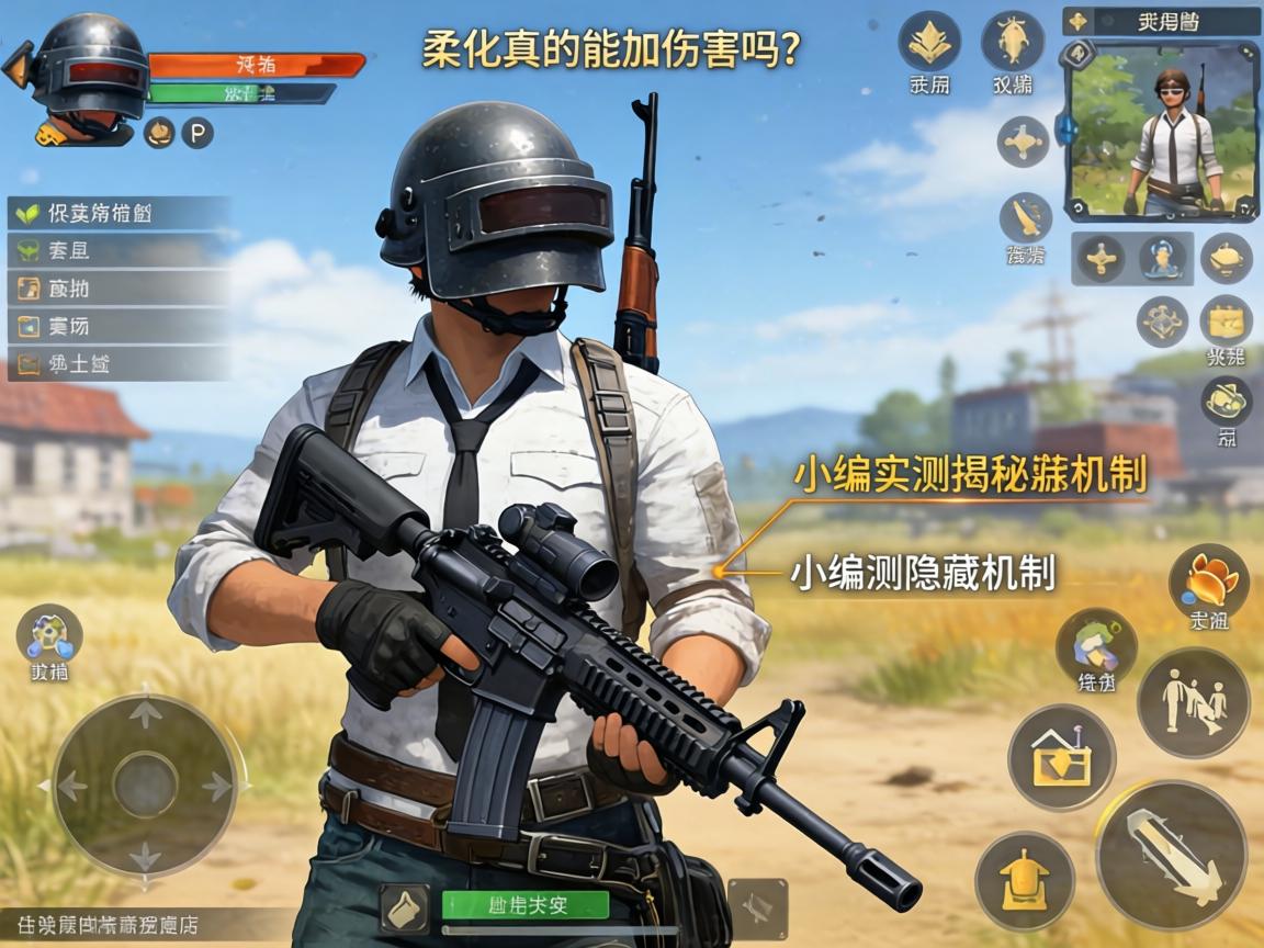 手游武器柔化真的能加伤害吗？小编实测揭秘隐藏机制