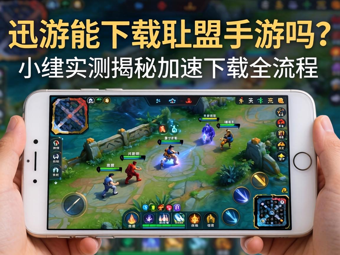 迅游能下载lol手游吗？小编实测揭秘加速下载全流程