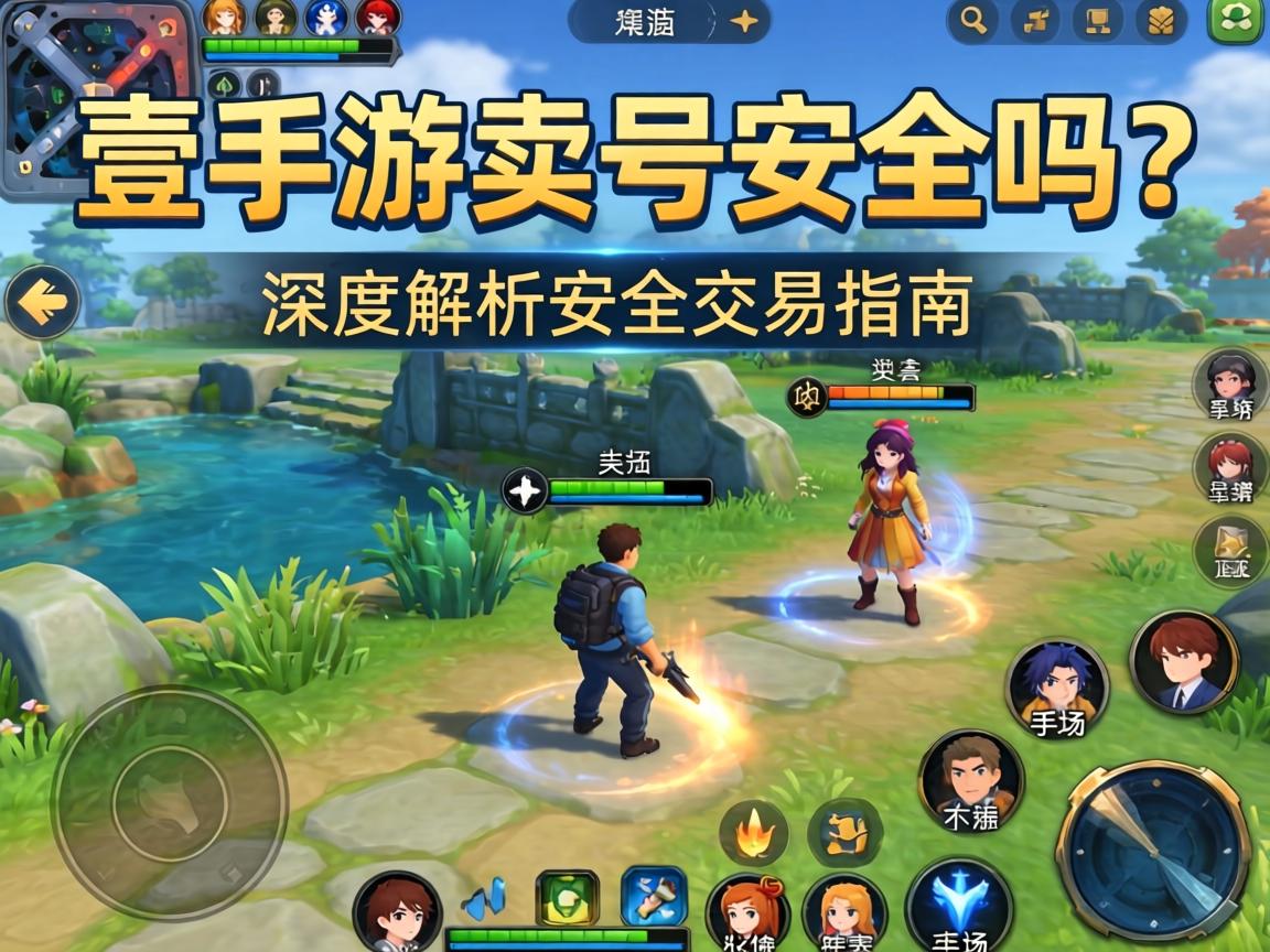 壹手游卖号安全吗?深度解析与安全交易指南