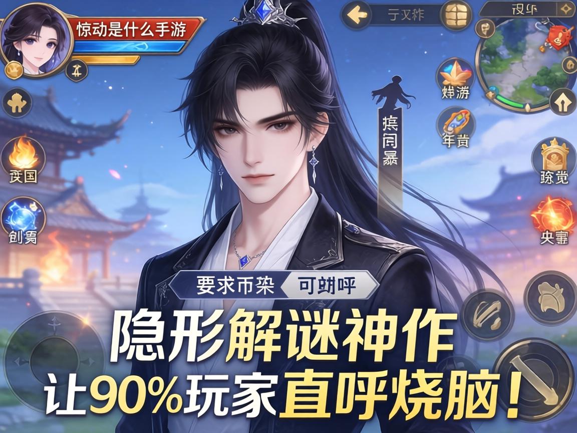 不惊动是什么手游?这款隐形解谜神作让90%玩家直呼烧脑!