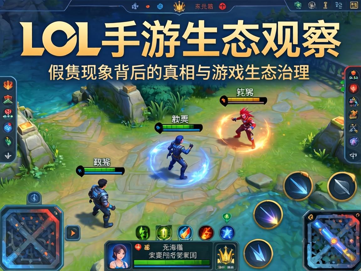 LOL手游生态观察,代练现象背后的真相与游戏生态治理