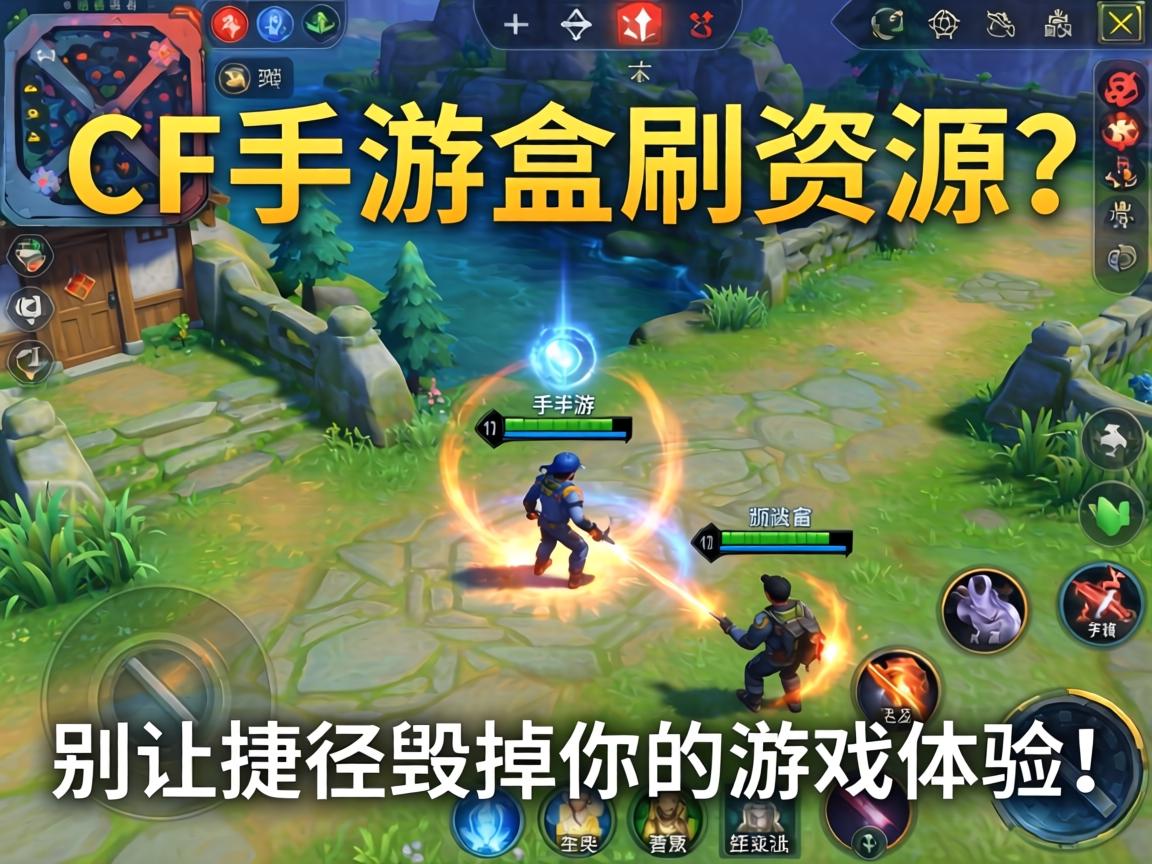CF手游盒刷资源?别让捷径毁掉你的游戏体验!