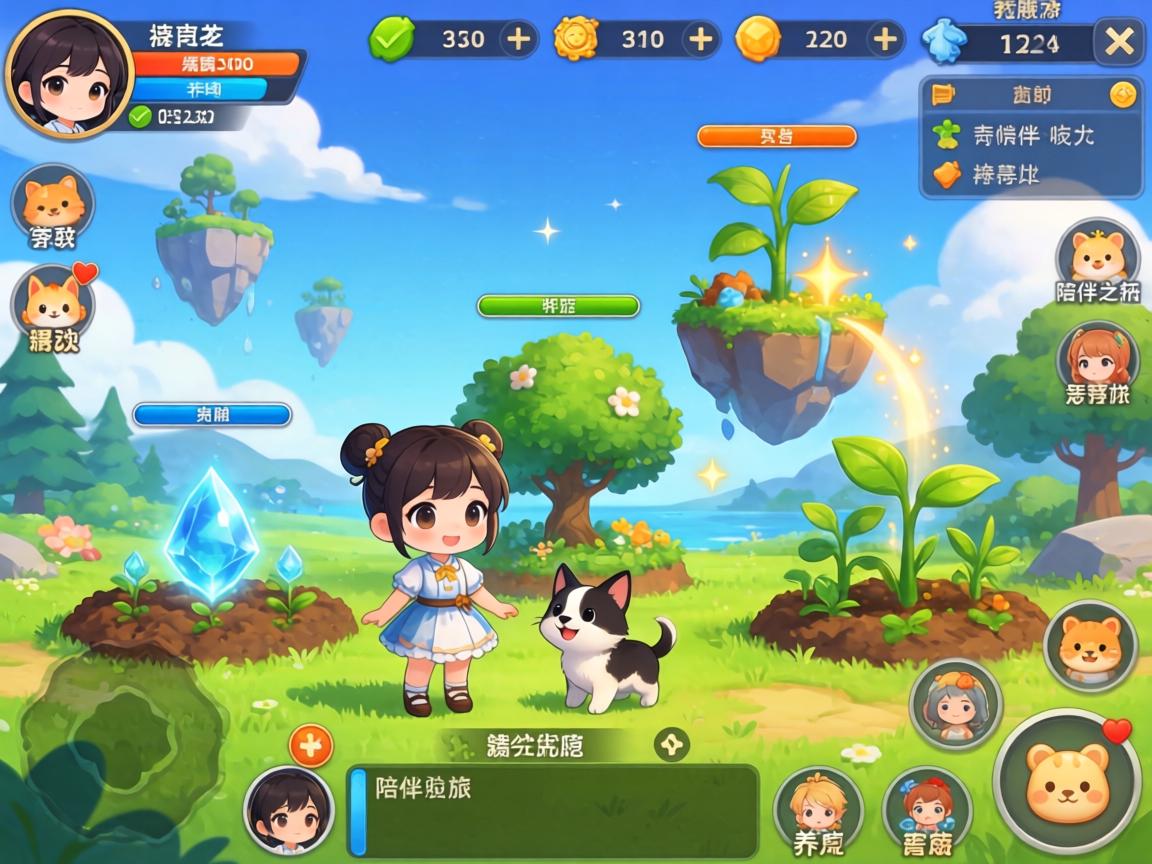 手游养成类游戏，虚拟世界中的成长与陪伴之旅