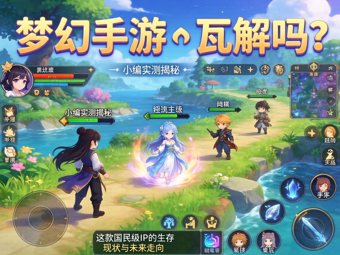 梦幻手游要瓦解吗？小编实测揭秘，这款国民级IP的生存现状与未来走向