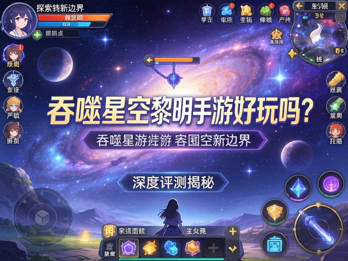 探索宇宙新边界,吞噬星空黎明手游好玩吗?深度评测揭秘