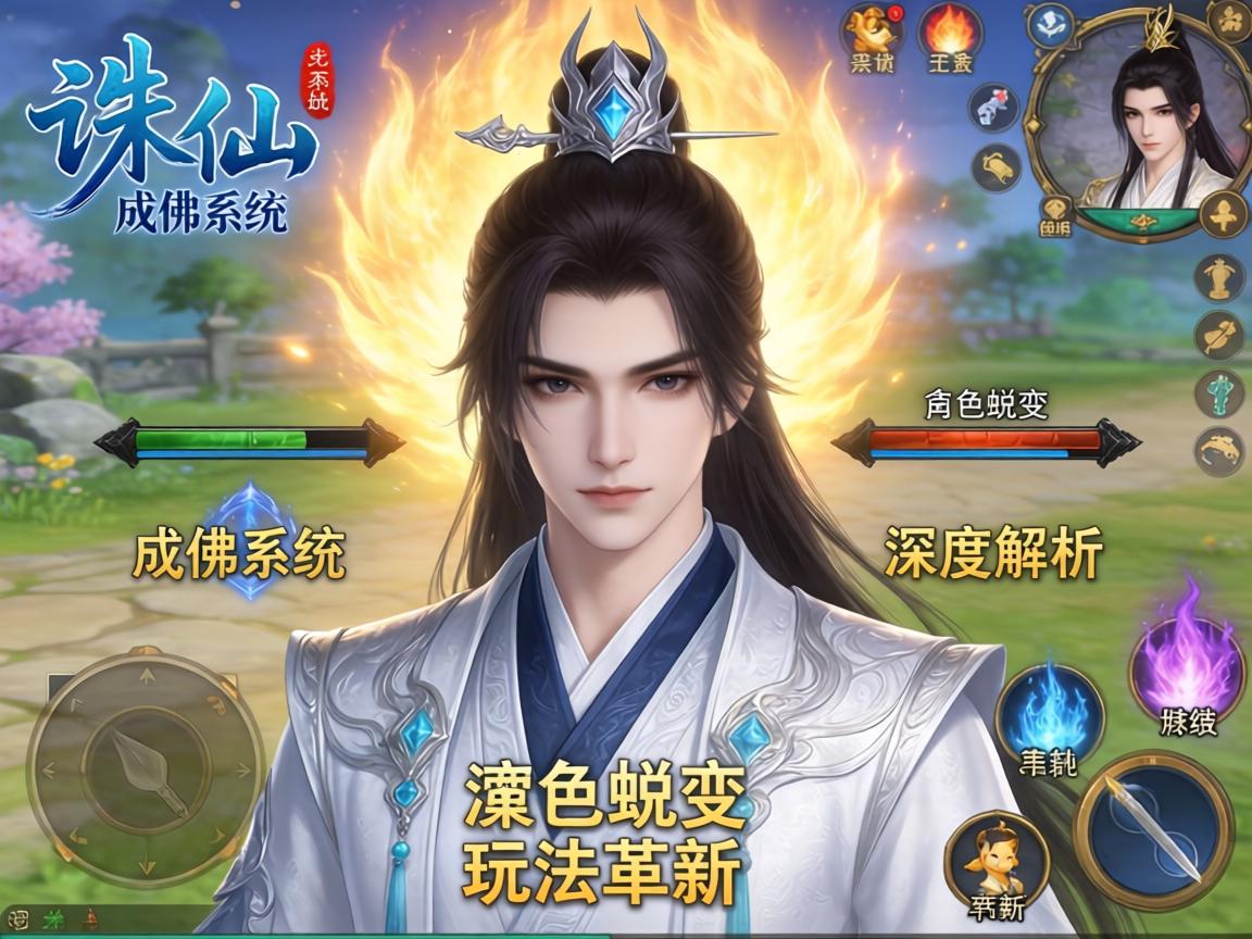 诛仙手游成佛系统深度解析,从角色蜕变到玩法革新
