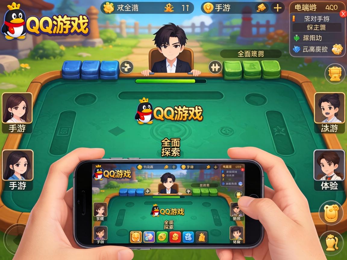 QQ游戏,从端游到手游的全面探索与体验