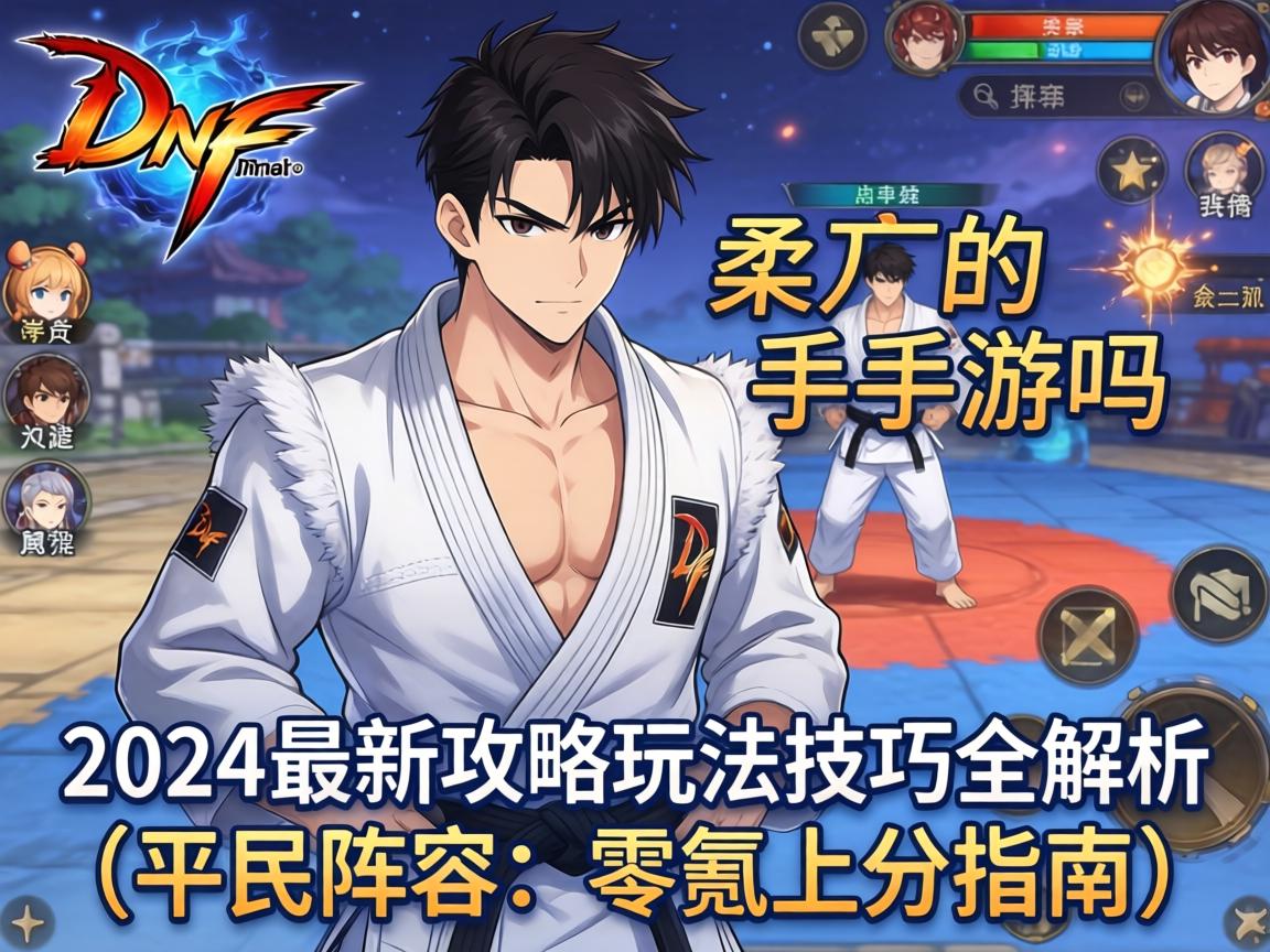 DNF有柔道的手游吗?2024最新攻略玩法技巧全解析(平民阵容+零氪上分指南)