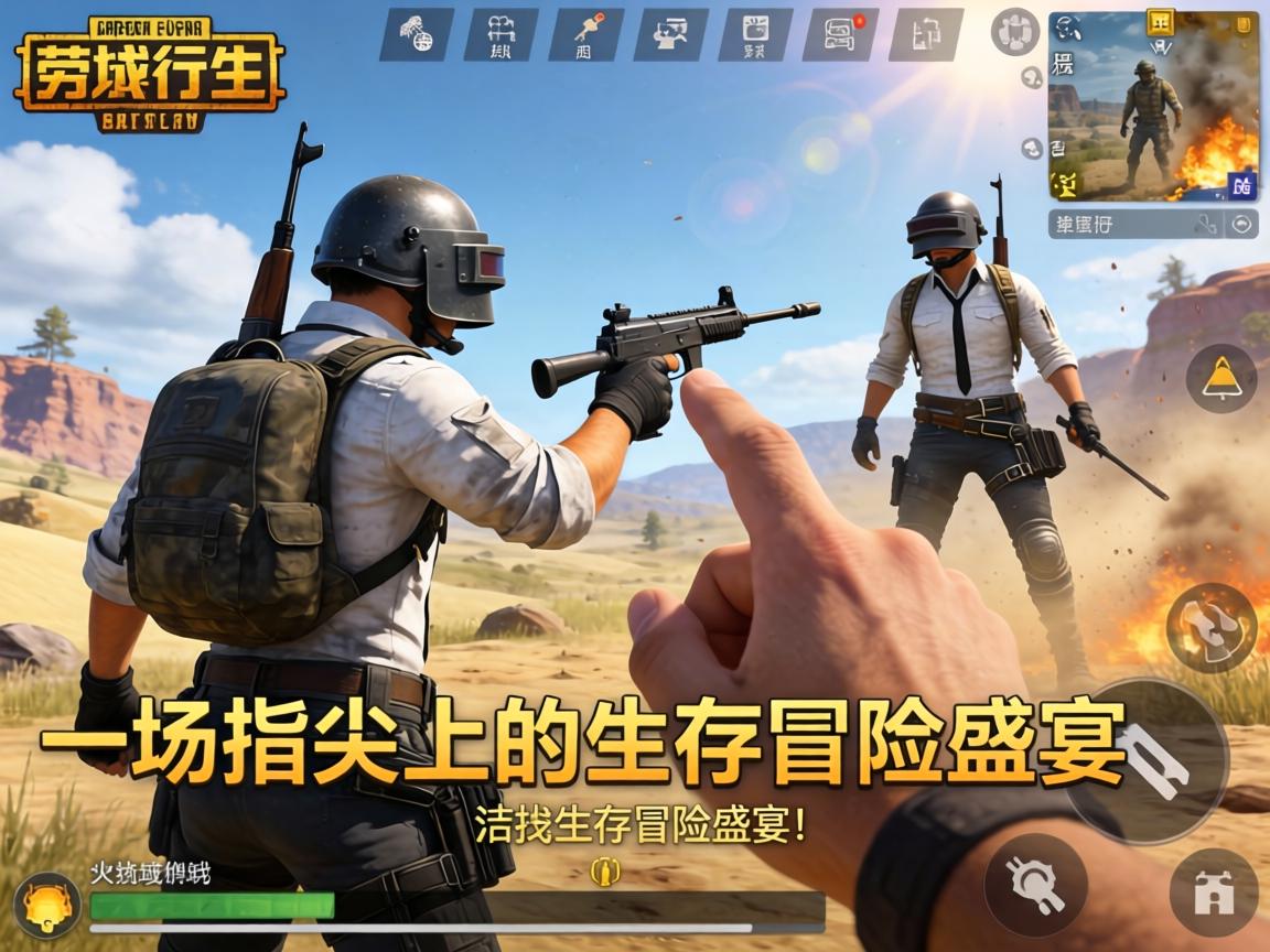 荒野行动,一场指尖上的生存冒险盛宴