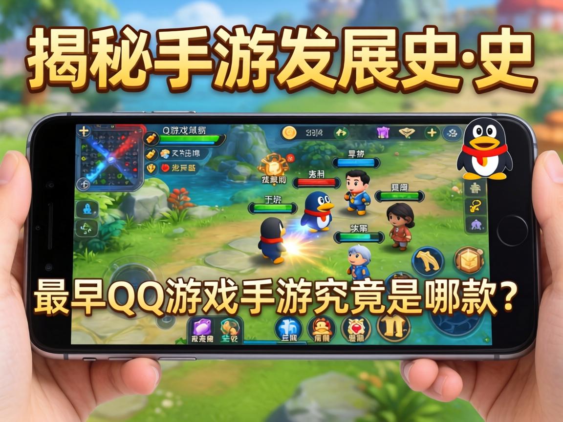 揭秘手游发展史，最早QQ游戏手游究竟是哪款？