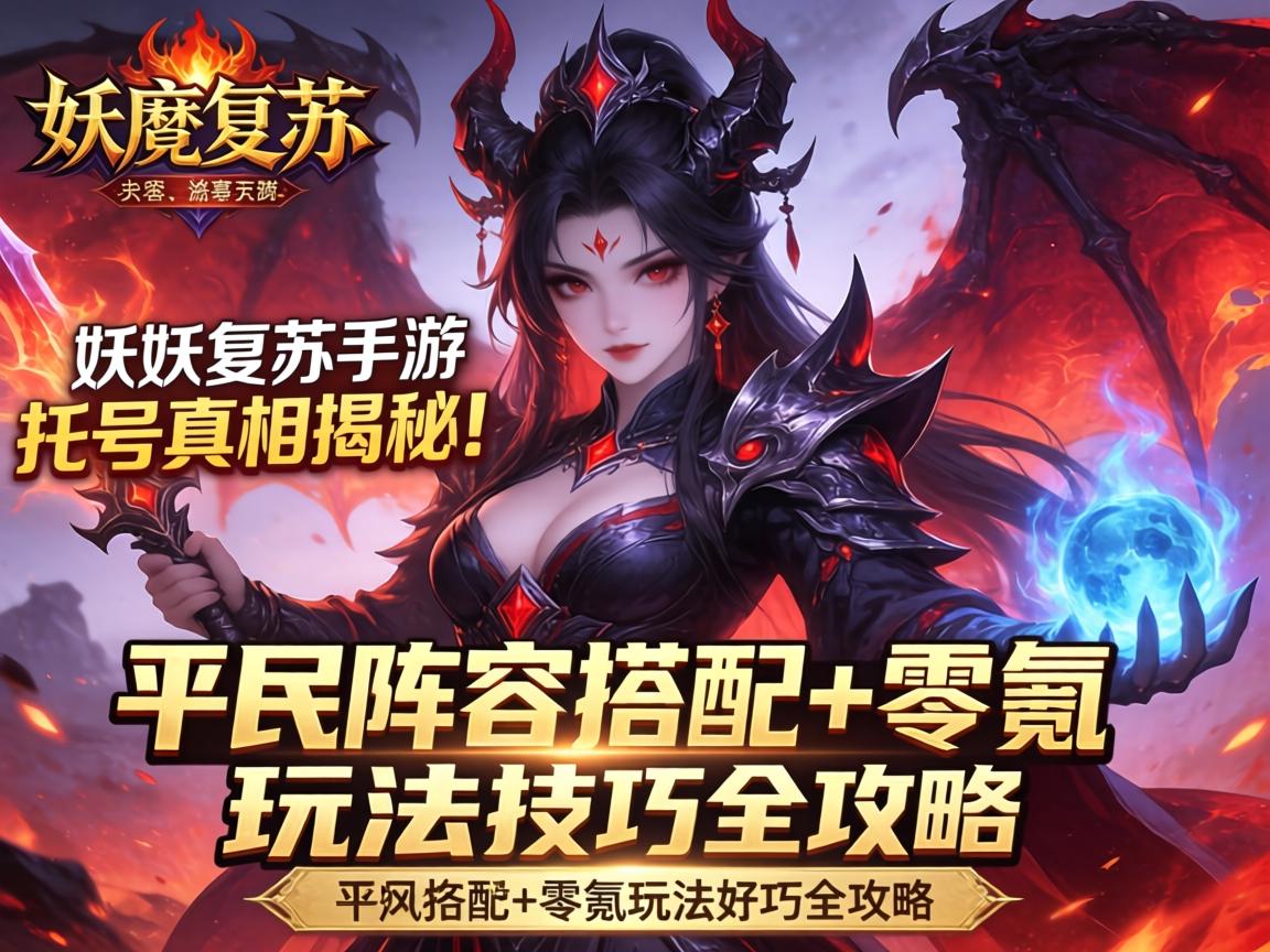 妖魔复苏手游托号真相揭秘！平民阵容搭配+零氪玩法技巧全攻略