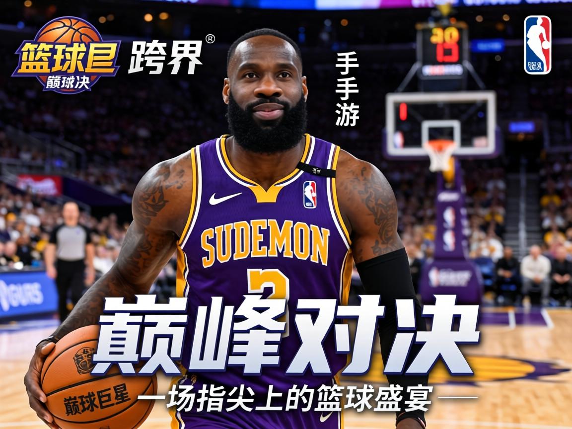 哈登跨界代言手游篮球巨星,巅峰对决——一场指尖上的篮球盛宴