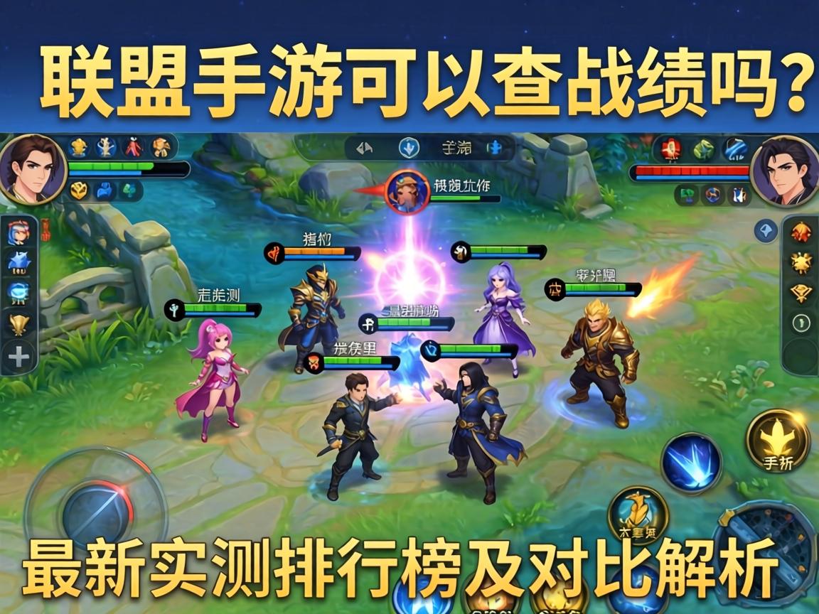 联盟手游可以查战绩吗？最新实测排行榜及对比解析