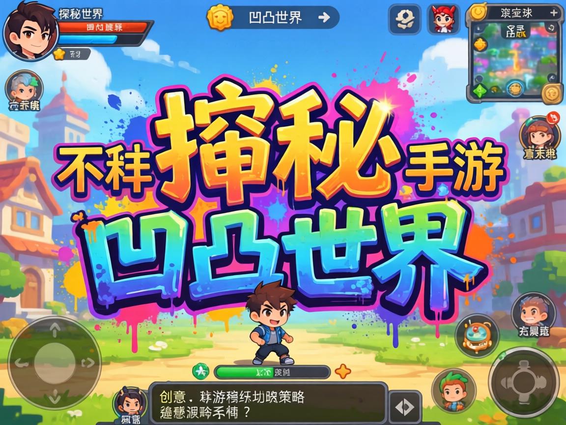 探秘凹凸世界手游涂鸦系统，创意与策略的碰撞